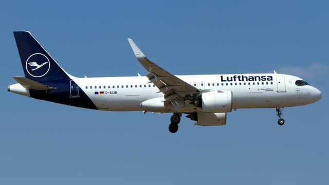 D-AIJB:Airbus A320:Lufthansa